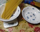 白菜クリーム煮のパスタ作り方1写真