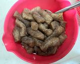 お肉の食感！業スー冷凍ねじりこんにゃく作り方5写真