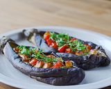 10分！トロトロなすのトマトチーズ焼き♪作り方5写真