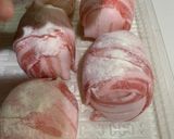 ゆかりのイブクロ　肉巻きおにぎり作り方4写真