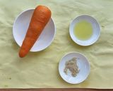 材料3つ！トースターでホクホク。コンソメにんじん作り方1写真