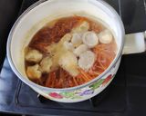 くせ無し　にんじんとお麩の吸い物作り方10写真