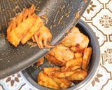 白身魚&タケノコ味噌炒め作り方7写真