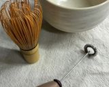 簡単！アイスで💕ふわっもこ✨ほうじ茶ラテ作り方3写真