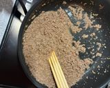 冷めてもしっとり！合い挽き肉の冷凍作り置きそぼろ作り方2写真