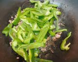 ピリ辛味噌ひき肉ピーマン炒め作り方3写真