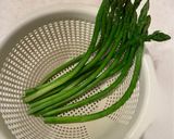 おかんレシピ𓀤𓀣アスパラのおひたし作り方4写真