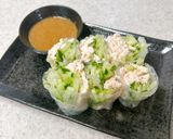 バンバンジー風生春巻き作り方10写真