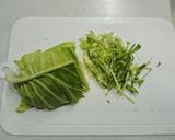キャベツとツナ塩昆布和え作り方1写真