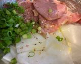 タン塩と大根の簡単和え物♪作り方2写真