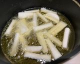 材料１っ！【長いもフライドポテト・青のり風味】作り方3写真