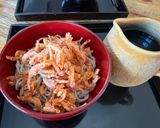 最速パラパラ桜エビの冷やし蕎麦作り方7写真