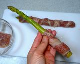 アスパラガスの肉まきまき（フェーズフリー作り方2写真