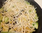 もやしと青梗菜の香味炒め作り方3写真
