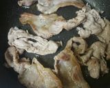 ソースたっぷり!豚肉とたまごの丼作り方3写真