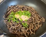 大葉とひじきのたらこマヨこんにゃく作り方8写真
