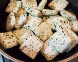 簡単！はんぺんの青のりバター醤油焼き作り方3写真