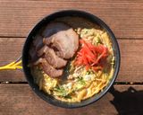▲山ごはん▲焼きラーメン風パスタリゾット作り方5写真