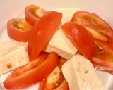 トマトと豆腐のカプレーゼ風作り方7写真