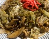 きのこソース焼きそば作り方5写真