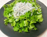 パクチーとしらすのエスニックサラダ作り方4写真