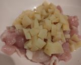 大葉じゃがコロチキン作り方4写真