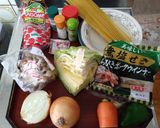 やっつけナポリタン作り方1写真