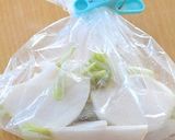 カブとゆで卵の豆乳を使った軽~いグラタン作り方1写真