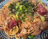 しば漬け焼きそば作り方5写真