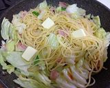 旬野菜で✨春野菜のバター醬油パスタ作り方6写真