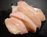 簡単ワンパン！骨なしチキンレッグ風むね肉作り方1写真