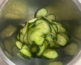 きゅうりのさっぱり梅しそサラダ作り方1写真