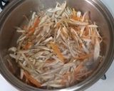 きんぴらごぼう小えび入り作り方2写真