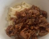 豚肉のかき玉あんかけうどん作り方3写真
