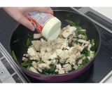 鶏むね肉とほうれん草のチャンプル★動画有作り方20写真