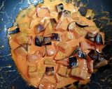簡単昼食・夕飯ナスのトマトクリームパスタ作り方6写真