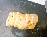 ニラだれ入り♪叩き長芋ゴロゴロ焼き作り方2写真