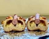 Q・B・B４種チーズたっぷりホットドック作り方13写真