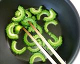 ゴーヤーのたまご炒め🥚作り方1写真