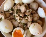 さといもと鶏の煮物作り方4写真