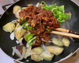 茄子の油味噌炒め(冷凍野菜活用)作り方4写真