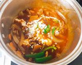 豚こまと野菜のルーミック煮込み作り方7写真