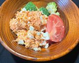 人参搾りかすで胡麻ペースト卵サラダ作り方4写真