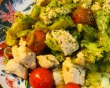 鶏肉とブロッコリー＆トマトの温野菜炒め作り方4写真
