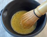 簡単！アイスで💕ふわっもこ✨ほうじ茶ラテ作り方3写真