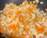 ひき肉のナポリタン作り方1写真