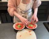 きゅうりとトマトのえのき梅和え作り方3写真