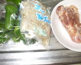 鶏もも肉の酢味噌照り焼き♪簡単もやし作り方1写真