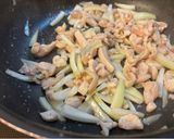 鶏キャベ醬醬炒め丼作り方3写真