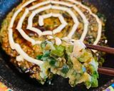 ※わけぎドッサリ入り過ぎ！鬼の頭焼き作り方4写真